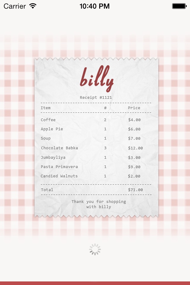 billy: Scan & Split the bill screenshot 4