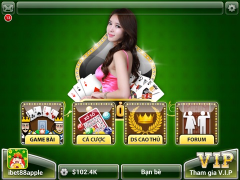 Phom Online HD - Danh bai ta la, bau cua tom ca, chan, to tom, vietnamese poker, thirteen cards, southern poker, ba cay ga screenshot 2