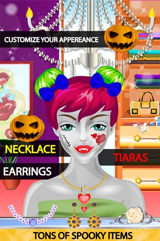 Vampire Monster Crazy Makeover Salon 2 – Free Girls Game screenshot 3