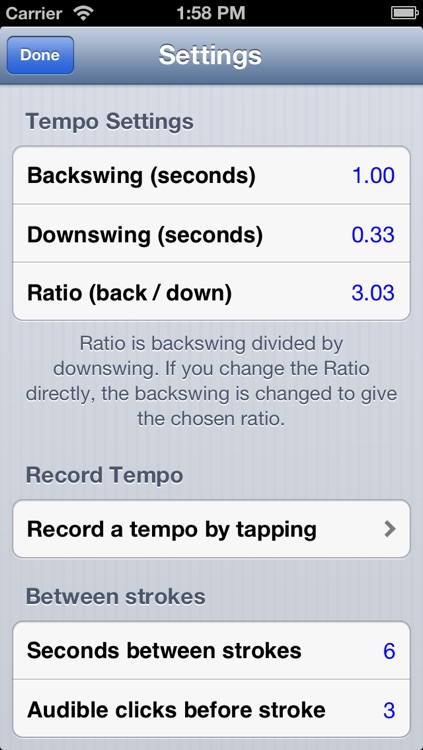 Swing Tempo Trainer: The Golf Metronome
