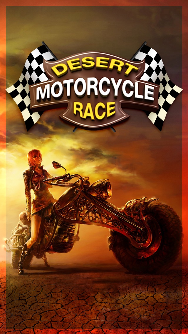 MOTORCYCLE DESERT RACE TRACK - BEST SUPER FUN 3D SIMULATOR BIKE RACING GAME 1.2 IOS