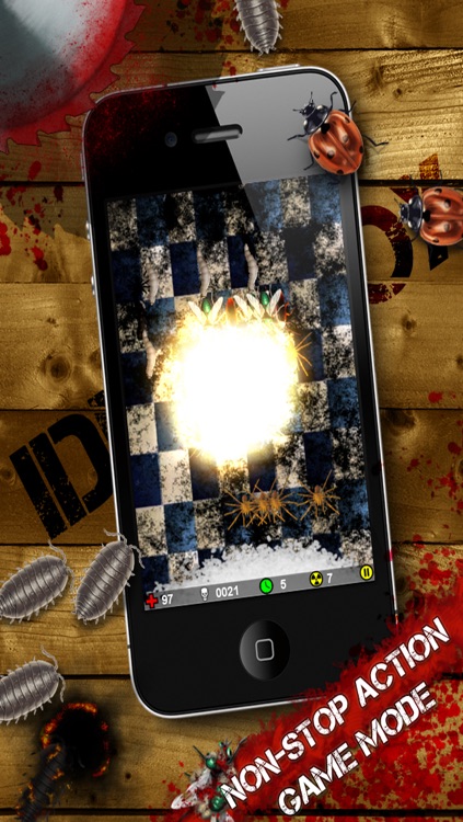 iDestroy Reloaded - torture the bloody bugs with awesome weapons in a sandbox screenshot-3