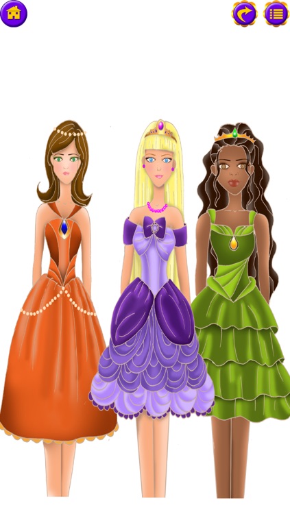 Dress Up Princess : My Fairy Tale Fashion Salon - FREE Dressup and Makeup Game! screenshot-4