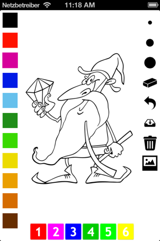 A Fairy Tale Coloring Book for Girls: Learning pages to color and draw screenshot 4