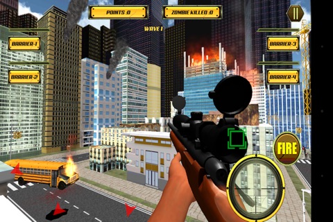 SNIPER CITY : ZOMBIES screenshot 2