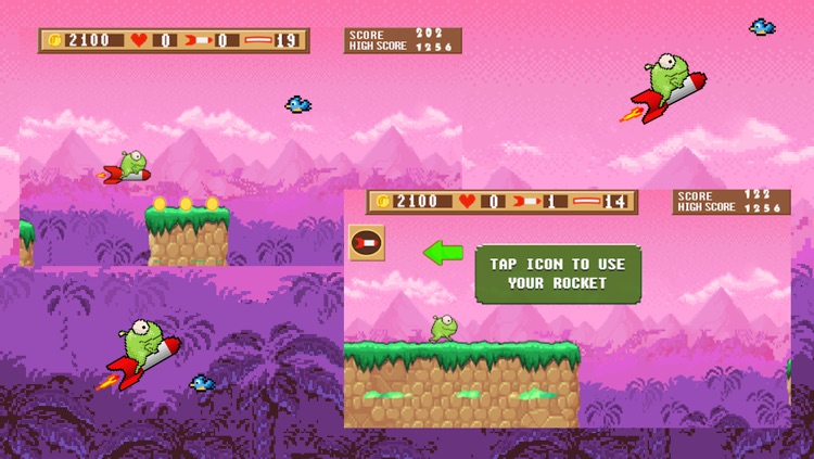 A Floppy Frog: Running & Ride the Mega Surfer Frogs with Jump Jet-Pack Rockets Game 2 screenshot-3