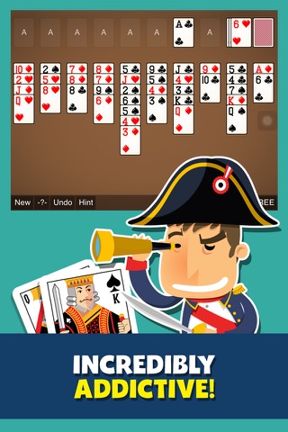 Napoleon's Exile Solitaire Free Card Game Classic Solitare Solo screenshot 3