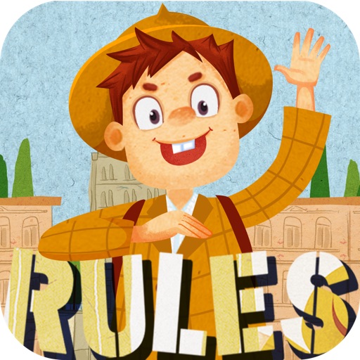 street and school rules icon