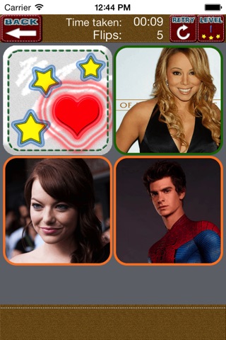 Doodle Celebrity Match! Pair'em like a boss! screenshot 2