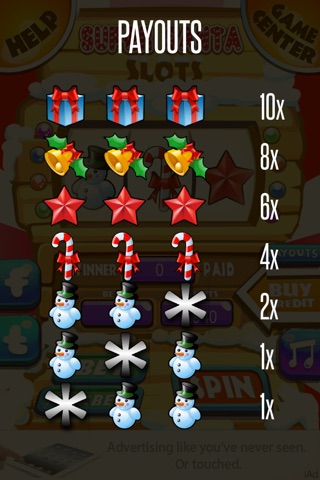 Super Santa Slots screenshot 3