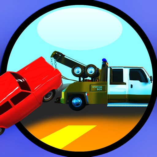 Tow Truck : The broken down car vehicle rescue towing game - Free Edition iOS App