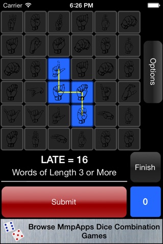 ASL Word Gravity Collection screenshot 2