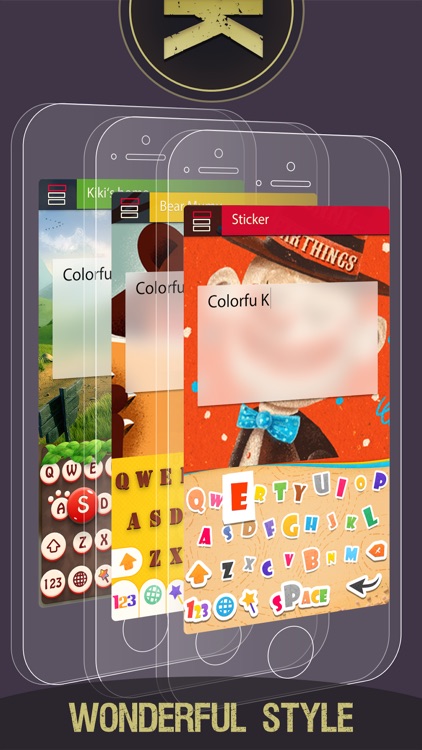 Colorful Keyboard Themes - Custom Keyboards Skins screenshot-3