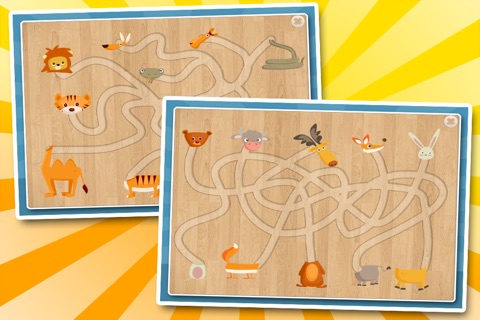 Animal maze kids game screenshot 4