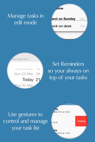 Any List Tasks & Activities Planner - To-do pocket task & checklist for iPhone screenshot 3