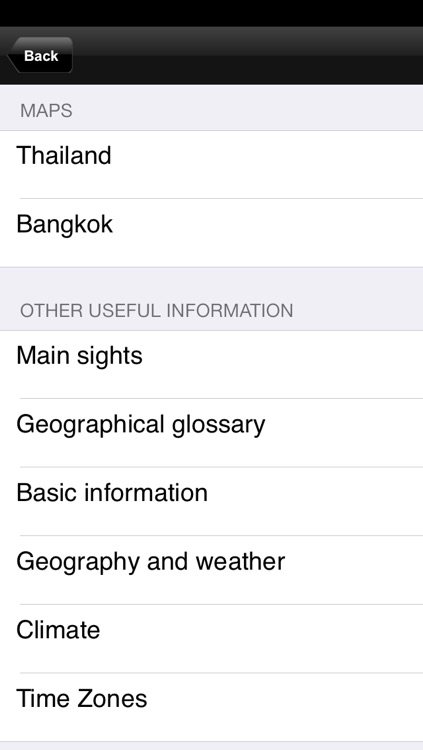 Thailand. Road map screenshot-3