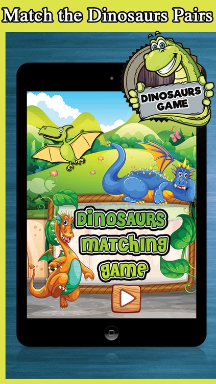 Dinosaurs Matching Pair Games