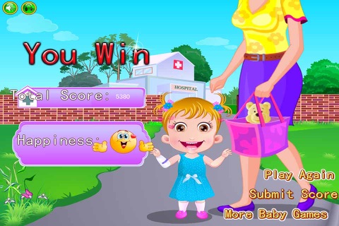 Holiday Sick Baby & Cry & Sleep - Need Your Care & Family Doctor Office for Kids Game screenshot 3