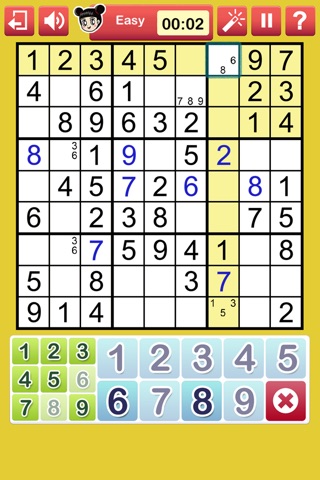 SudokuX HD (Sudoku Game) screenshot 2