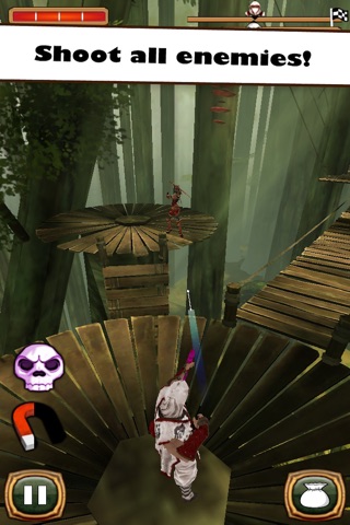 BLACK FIST Ninja Run Challenge screenshot 3