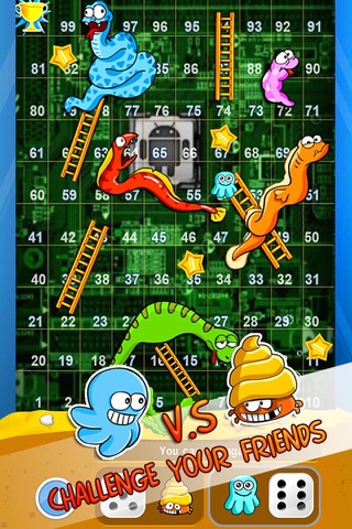 Snakes and Ladders in Aquarium FULL screenshot 3