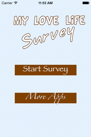 My Love Life Survey screenshot 2