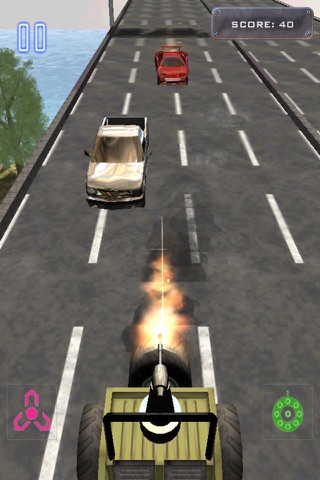 Army Jeep Gunner - Street Mayhem Free screenshot 3