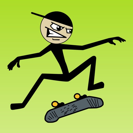 Stickman Skater iOS App