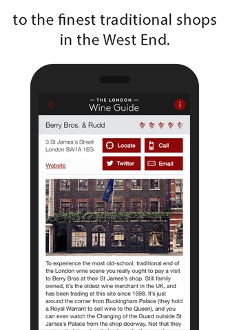 The London Wine Guide screenshot 3