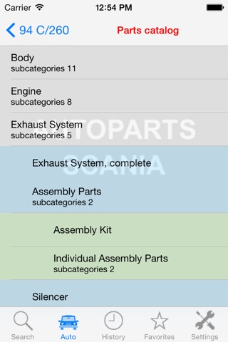 Autoparts for SCANIA Truck&Bus screenshot 2