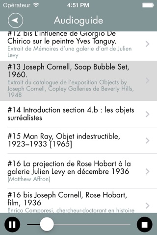 Exposition ‘’Joseph Cornell et les surréalistes à New York : Dalí, Duchamp, Ernst, Man Ray...’’ du 18 octobre 2013 au 10 février 2014 screenshot 2