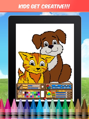 Cartoon Tales Color Book - Amazing World Coloring Page For Kids screenshot 3