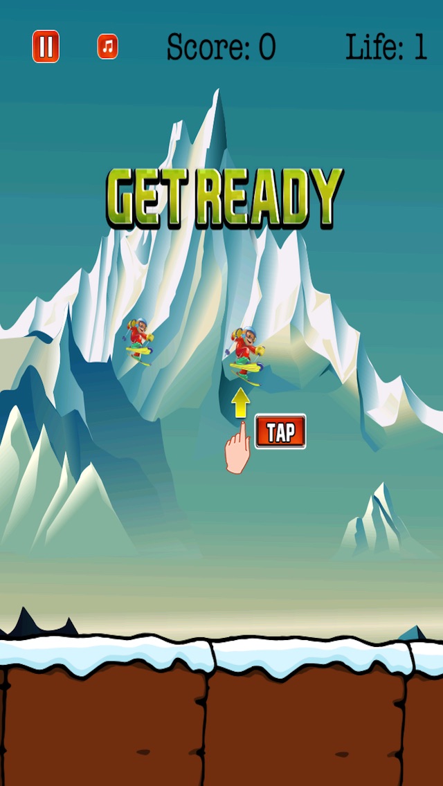 Jetpack Ski Flying Stunt: Winter Sports Adventure 1.0 IOS -