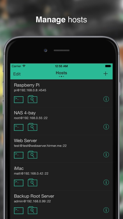 SimpleSSH - SSH Commands, File Viewer & Terminal screenshot-2