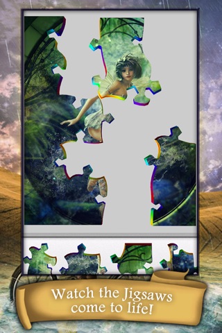 Live Jigsaws - Dreaming with Fairies screenshot 3