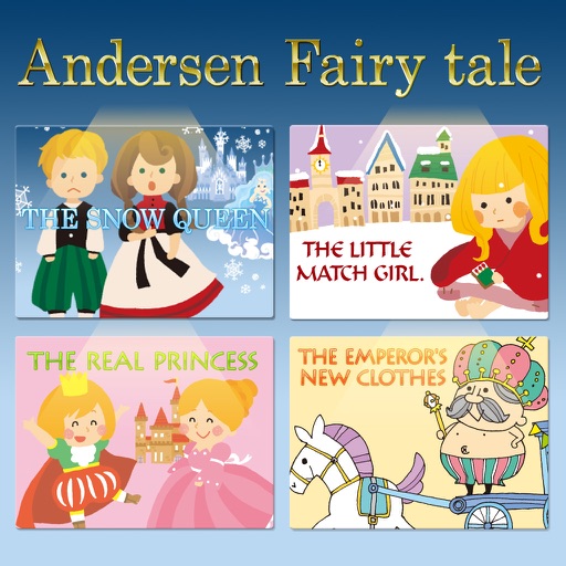 Andersen Fairy tale(The snow queen & The little match girl & The emperor's new clothes & The real princess)