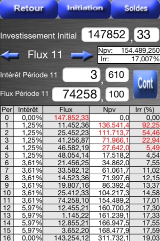 Solidarity Financial Calculator screenshot 2