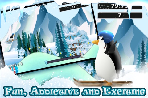 Skiing Penguin Free - The Alpine Ski Adventure screenshot 4