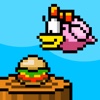 Famous Bird's Girlfriend : She loves Hamburger