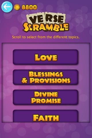 Verse Scramble screenshot 2