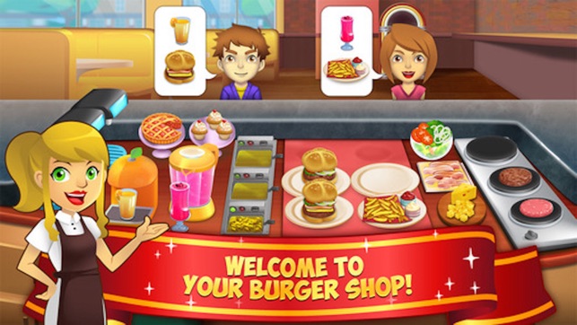 Hamburger Shop - restaurant chef cook dash story(圖2)-速報App