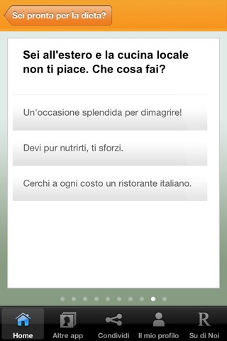 Sei pronta per la dieta? screenshot 4