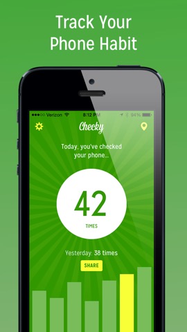 Checky - Phone Habit Trackerのおすすめ画像1