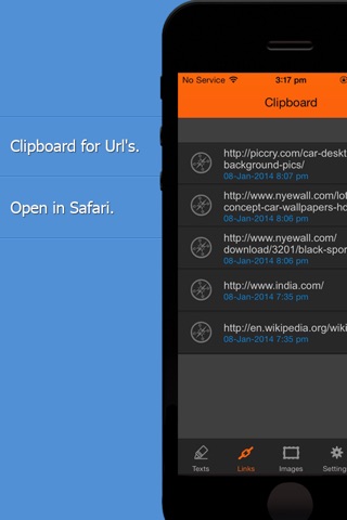 iClipboard For Text , Photo and Links screenshot 2