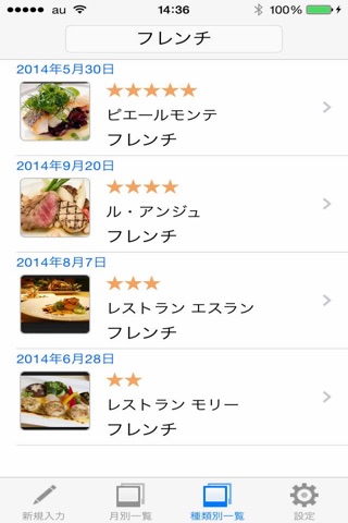 飲食店Diary screenshot 2