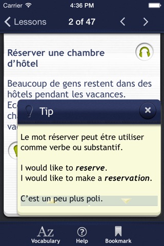 Anglais pour les vacances et le voyage screenshot 3