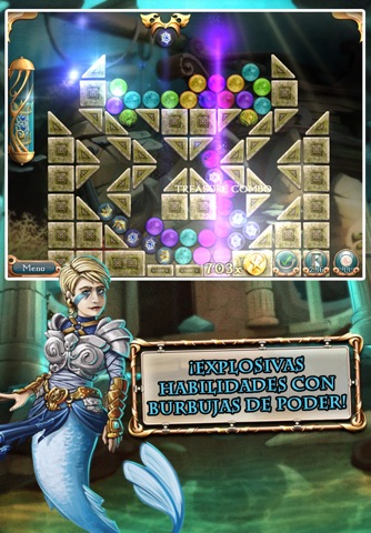 League of Mermaids: Match-3 screenshot 2