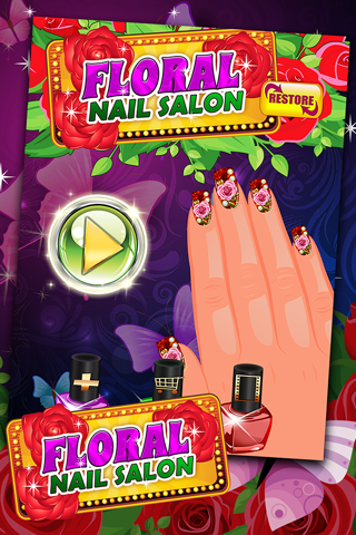 Fantasy Dress Up Your Floral Nail Salon screenshot 2