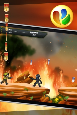 Army of Soldiers – World War Jump and Run Game screenshot 4