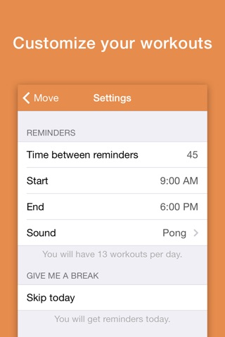 Move - Daily activity to stay healthy screenshot 3